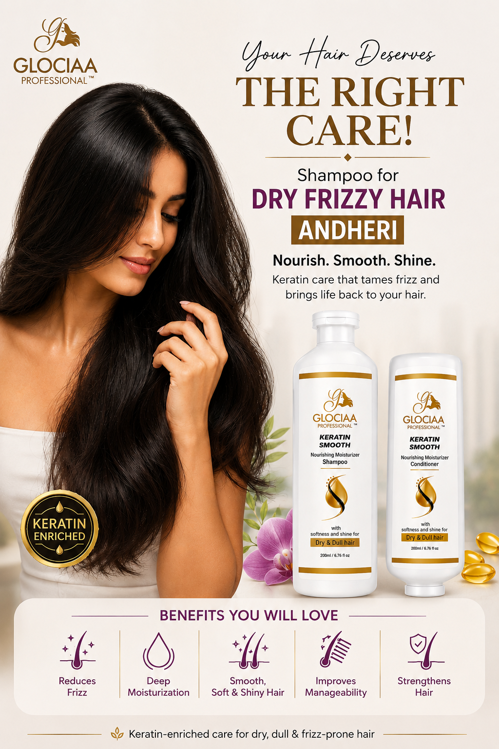  shampoo for dry frizzy hair Andheri
